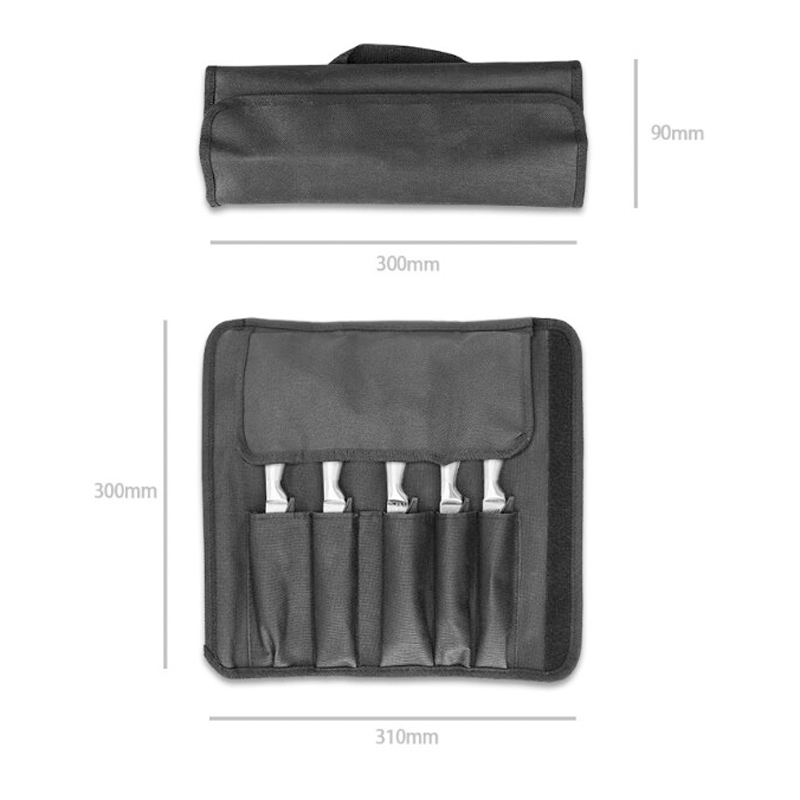 Multi Pocket Oxford Fabric Kni - Camping Cooking Utensil Bag 评论和价格