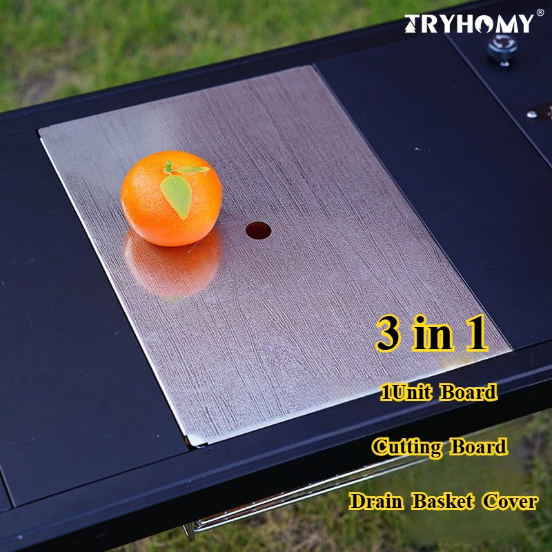 One Unit Drain Basket Cover 3  - Camp Cutting Board 评论和价格