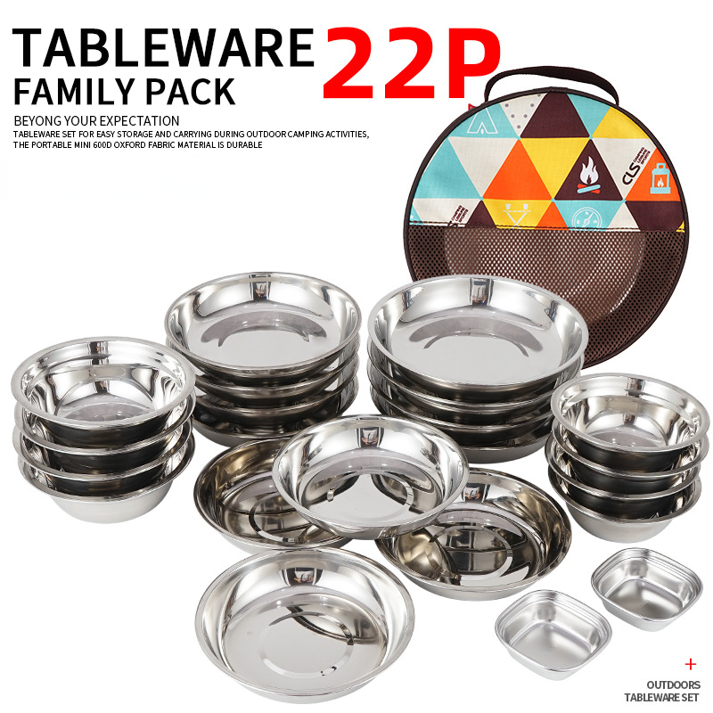 New Camp Cooking Portable Dini - Camping Cooking And Dining Set 评论和价格
