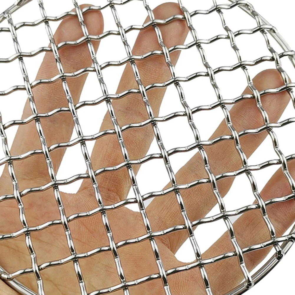 BBQ Grilling Net Fire Cooking  - Camping Cooking Grate 评论和价格