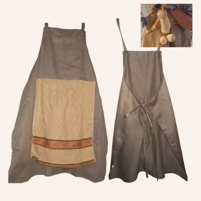 NEW Chefs Prank Apron Creative - Camping Cooking Apron 评论和价格