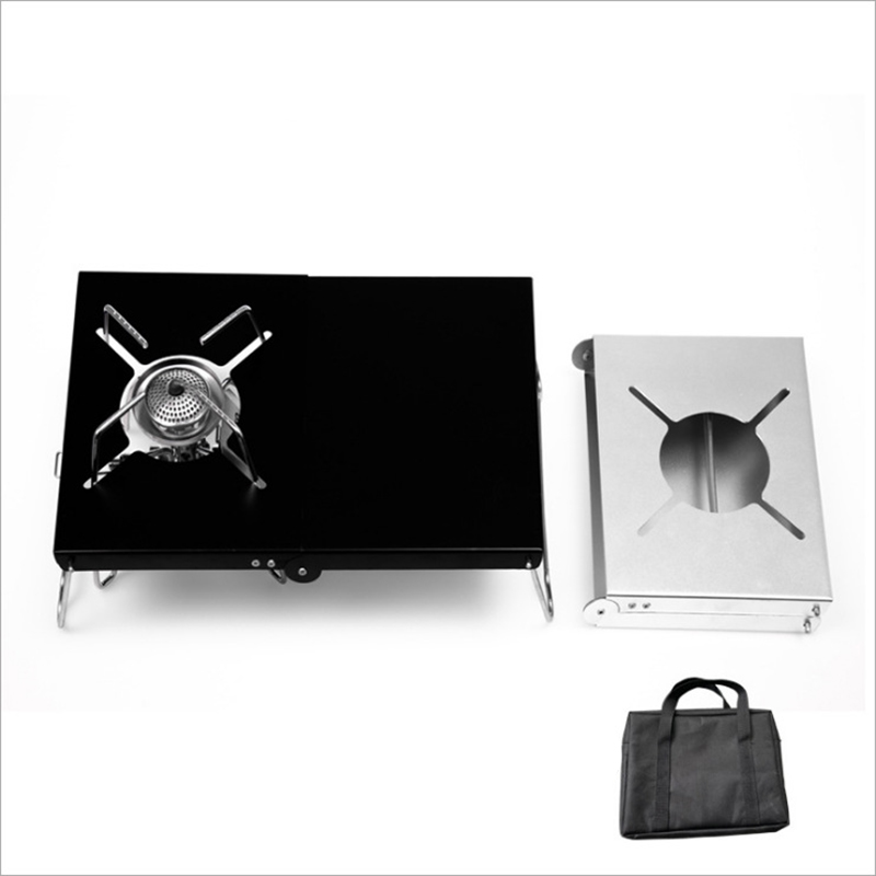 Camping Burner Stove Stand Tab - Camping Cooking Table With Windshield 评论和价格